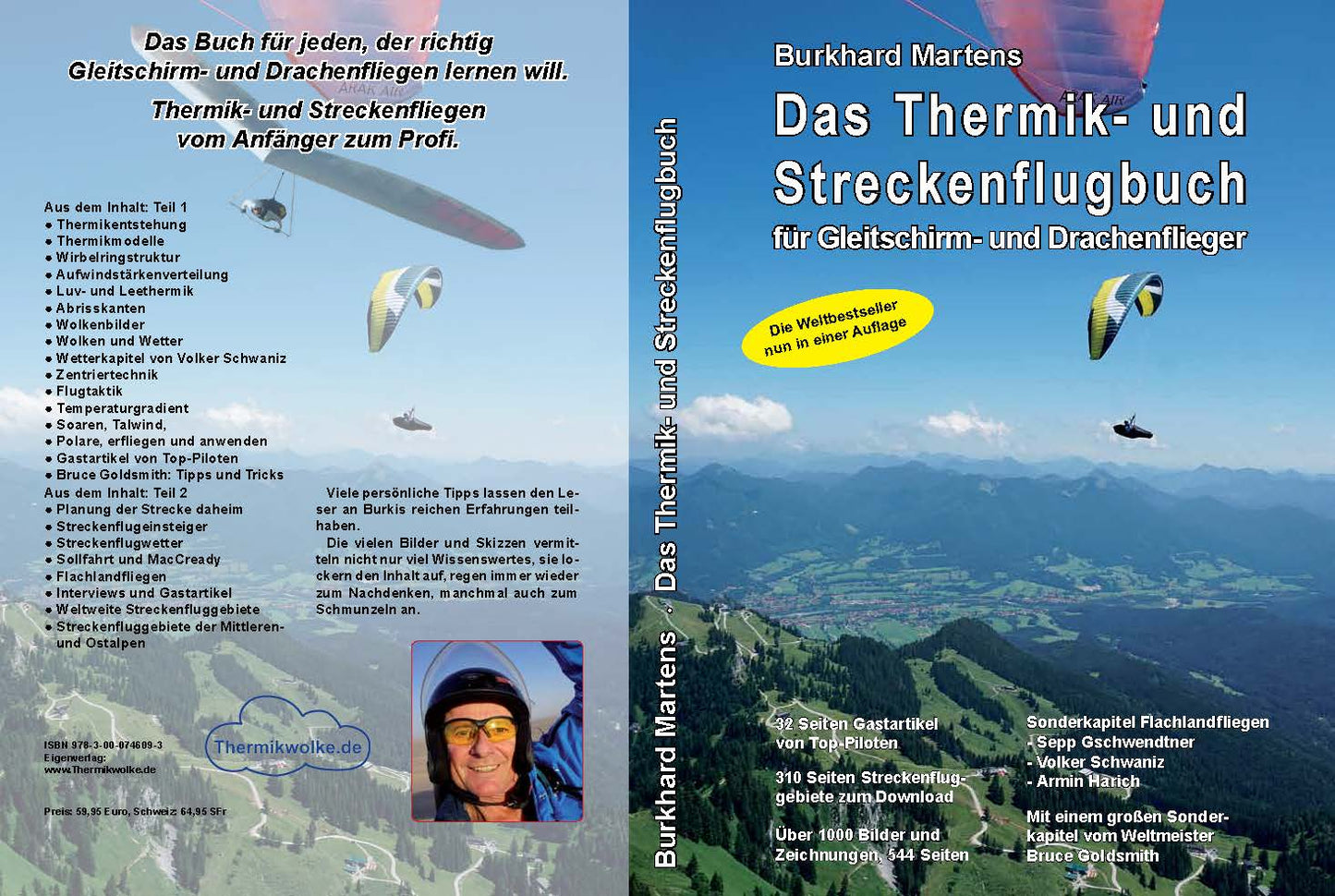 Das Thermik- und Streckenflugbuch für Gleitschirm- und Drachenflieger