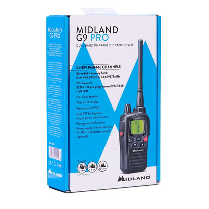 Midland G9 Pro Funkgerät Original Verpackung