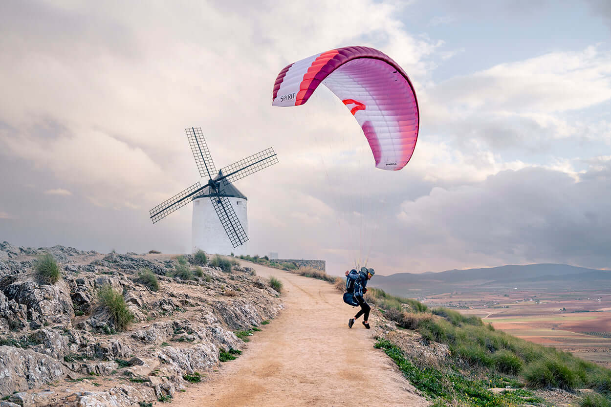 Skywalk Spirit Wild berry  beim Start